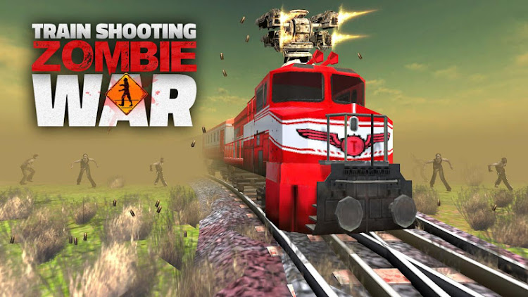 #10. Train shooting - Zombie War (Android) By: Gamezeniq Technologies