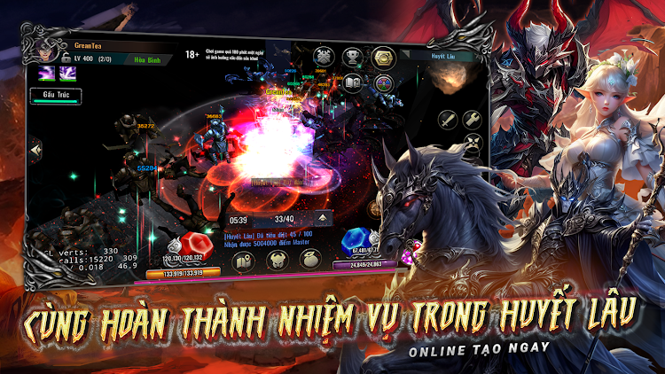 #4. Huyền Thoại Tarkan Mobile (Android) By: TEPAYLINK., JSC