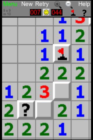 #3. Minesweeper pico (Android) By: dotpico