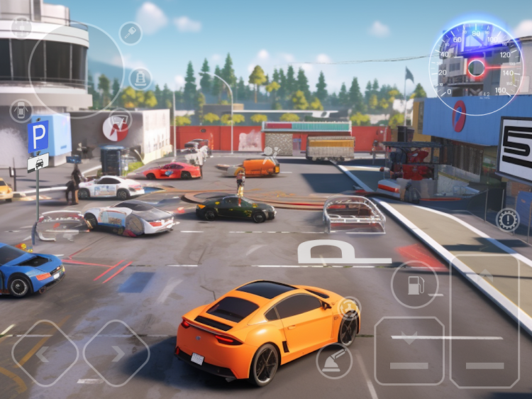 #8. Super Car Parking Game (Android) By: Trend Entertainment Games