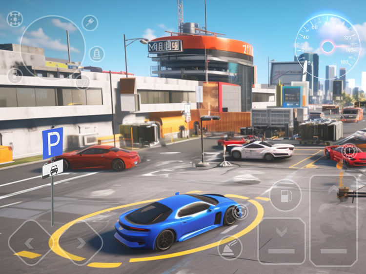 #9. Super Car Parking Game (Android) By: Trend Entertainment Games