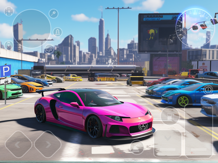 #10. Super Car Parking Game (Android) By: Trend Entertainment Games