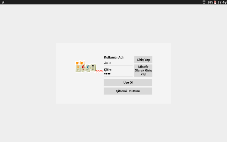 #9. mini101 Online 101, Okey ve 51 (Android) By: miniOKEY.com
