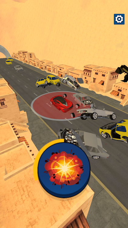 #3. Car Crash: Traffic Demolition (Android) By: MOMOSH STUDIOS