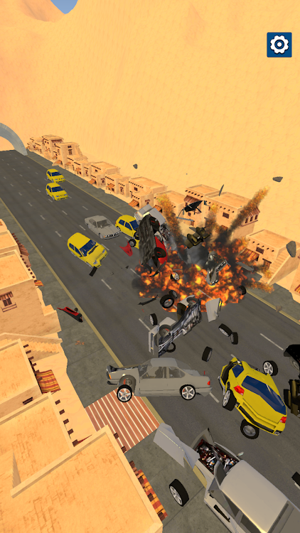 #4. Car Crash: Traffic Demolition (Android) By: MOMOSH STUDIOS