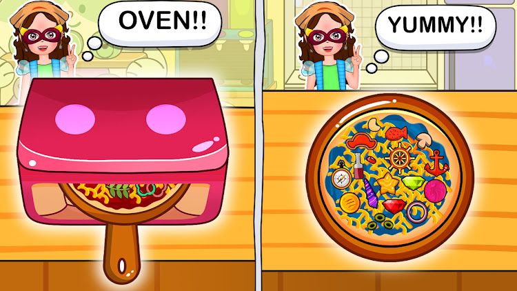 #8. My Family Town : Chef Cooking (Android) By: Kids Town Games Studio