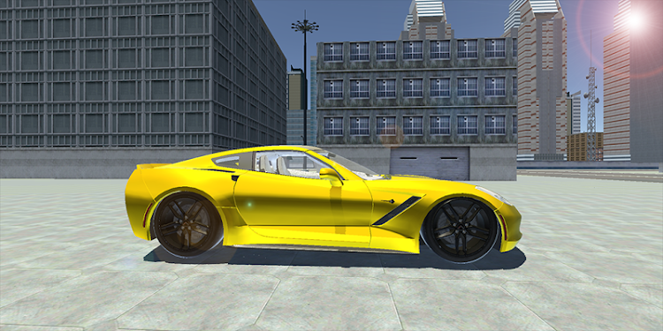 #3. C7 Drift Simulator Game (Android) By: Black Eye Studios