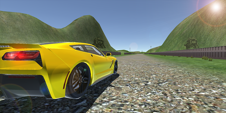 #5. C7 Drift Simulator Game (Android) By: Black Eye Studios