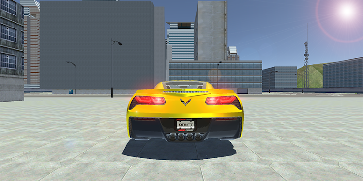 #8. C7 Drift Simulator Game (Android) By: Black Eye Studios