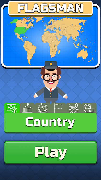 #5. Geography: Flags Quiz Game (Android) By: Fire Floor Studio