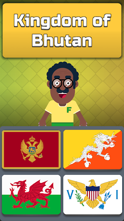 #8. Geography: Flags Quiz Game (Android) By: Fire Floor Studio