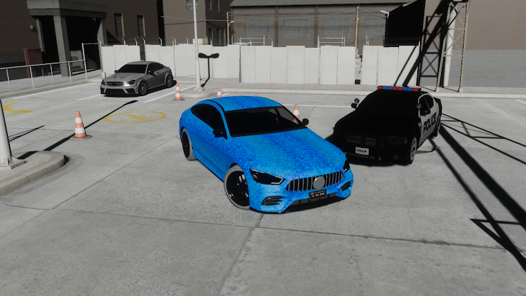 #5. Mercedes Car Parking 3D Sim (Android) By: Car Games Drift Simulator