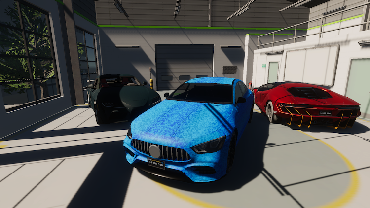 #6. Mercedes Car Parking 3D Sim (Android) By: Car Games Drift Simulator