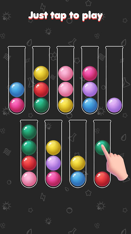 #8. Brain Ball: Sort Puzzle (Android) By: Percas Apps