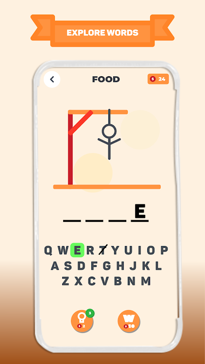 #4. Hangman Clash (Android) By: Code Cerebrum