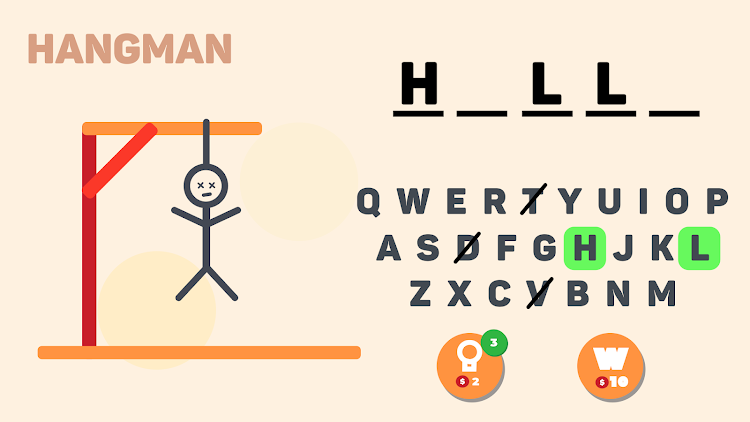 #7. Hangman Clash (Android) By: Code Cerebrum