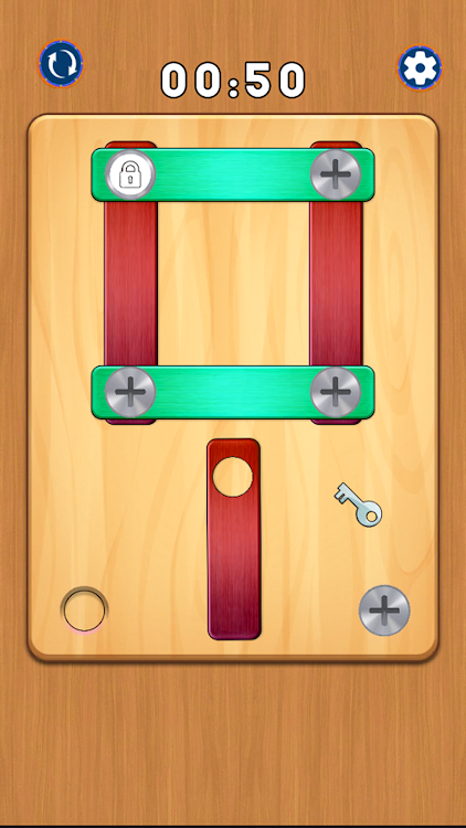 #5. Screw It: Bolt Brain Puzzle (Android) By: Code Craft Games