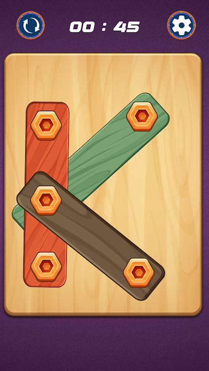 #6. Screw It: Bolt Brain Puzzle (Android) By: Code Craft Games