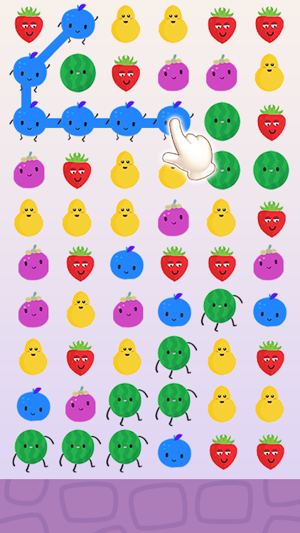 #2. Melon Fruit Merge Line Puzzle (Android) By: Hub Apps & Games Studio