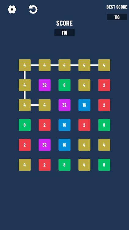 #6. Easy Match: Number Connect (Android) By: Playfun Games