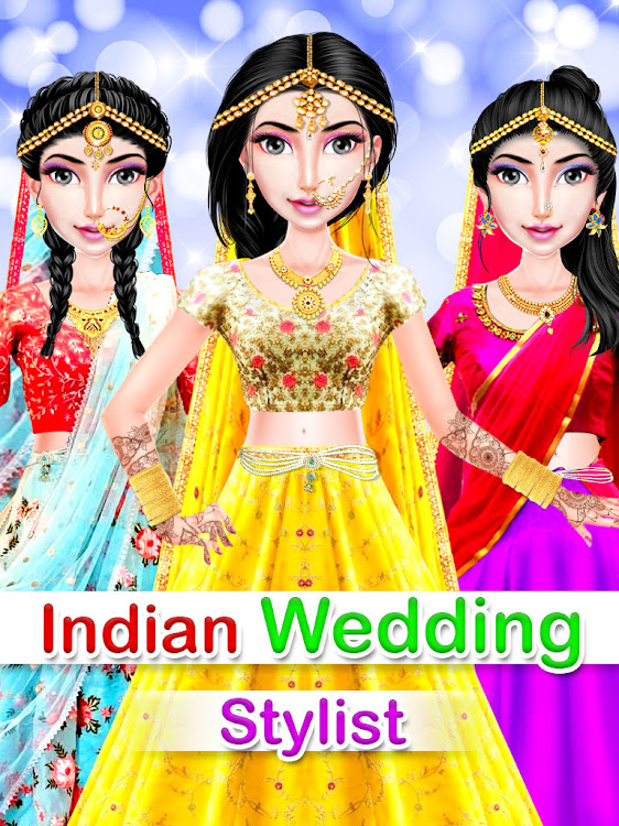 #2. Indian Wedding Makeup Master (Android) By: Falak Game Studio