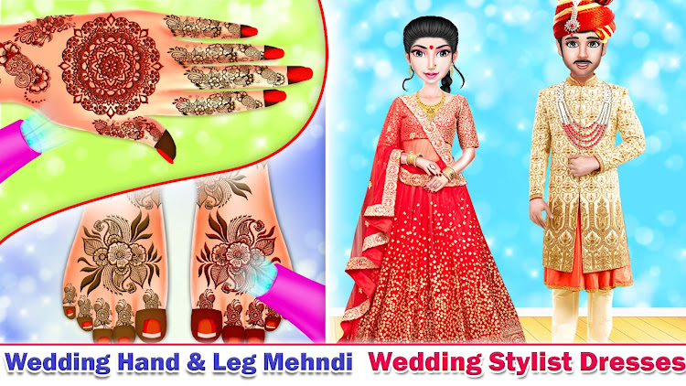 #5. Indian Wedding Makeup Master (Android) By: Falak Game Studio