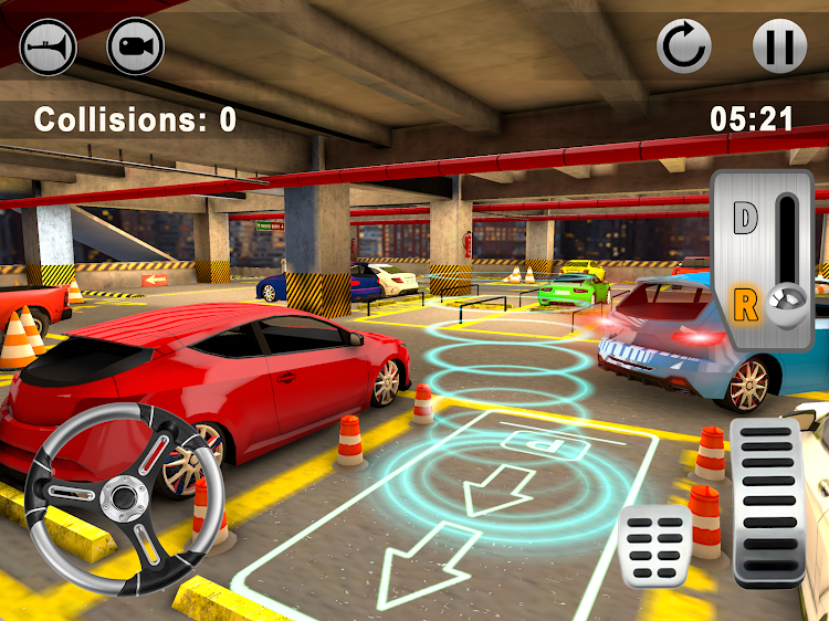 #9. Car Parking - Simulator Game (Android) By: Supercode Games