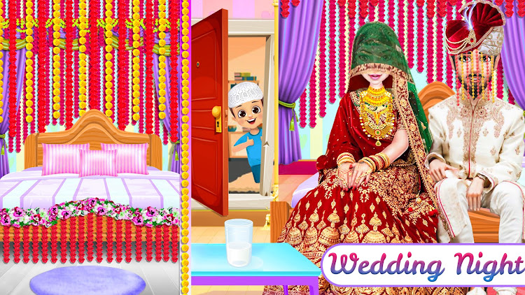 #2. Arabic Muslim Hijab Wedding (Android) By: Falak Game Studio