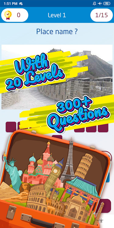 #3. Guess the famous place (Android) By: khicomro