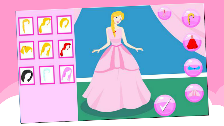 #3. Pretty Princess Puzzle dressup (Android) By: X-Gaf Studio