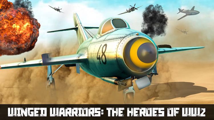 #5. WW2 Warplanes: Roar of History (Android) By: Modern Zombie Games