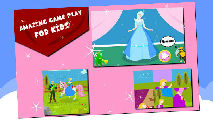 #8. Pretty Princess Puzzle dressup (Android) By: X-Gaf Studio