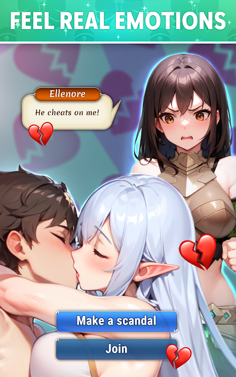 #9. Anime Dating Sim: Spicy Novel (Android) By: Ciprosoft DMCC