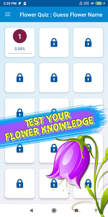 #2. Guess the flower (Android) By: khicomro