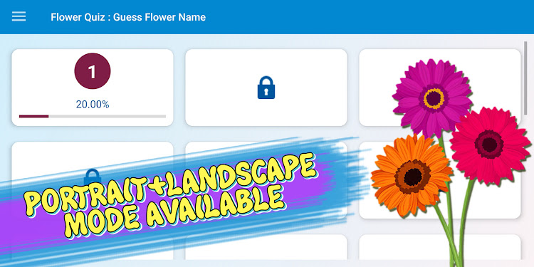 #8. Guess the flower (Android) By: khicomro