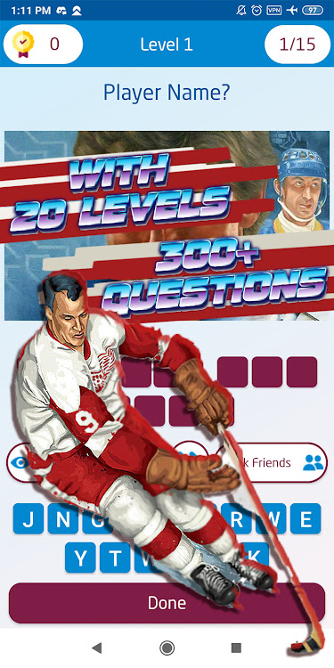 #3. hockey player quiz (Android) By: khicomro