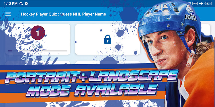 #6. hockey player quiz (Android) By: khicomro