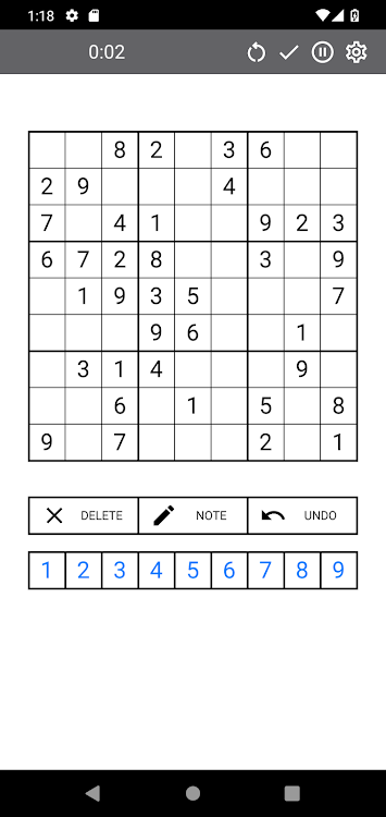 #6. Sudoku: Classic easy to absurd (Android) By: Some Apps