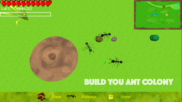 #2. Ant Sim (Android) By: 3583 Bytes