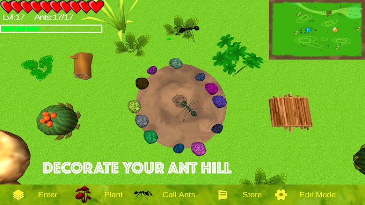 #4. Ant Sim (Android) By: 3583 Bytes