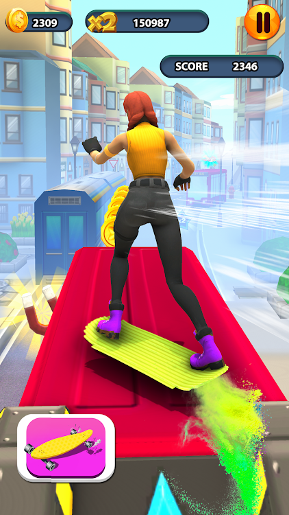 #3. Princess Runner: Subway Run 3D (Android) By: Meta Monster Action Game Town