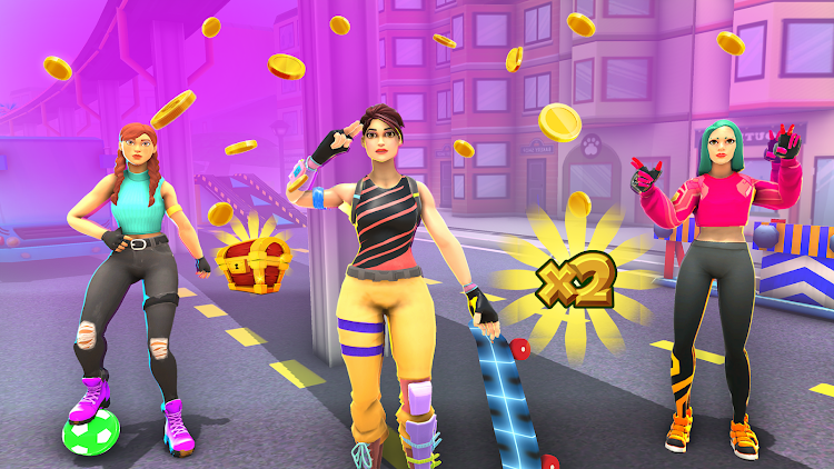 #6. Princess Runner: Subway Run 3D (Android) By: Meta Monster Action Game Town