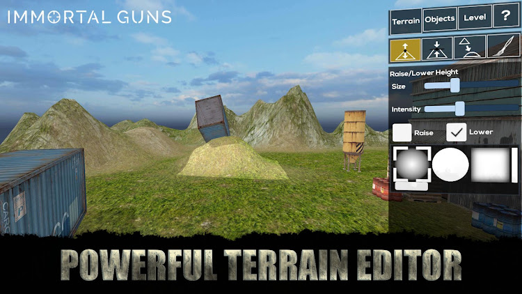 #4. Immortal Guns FPS Level Maker (Android) By: Mortar Tribe