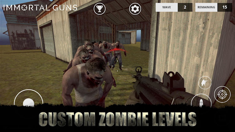 #5. Immortal Guns FPS Level Maker (Android) By: Mortar Tribe