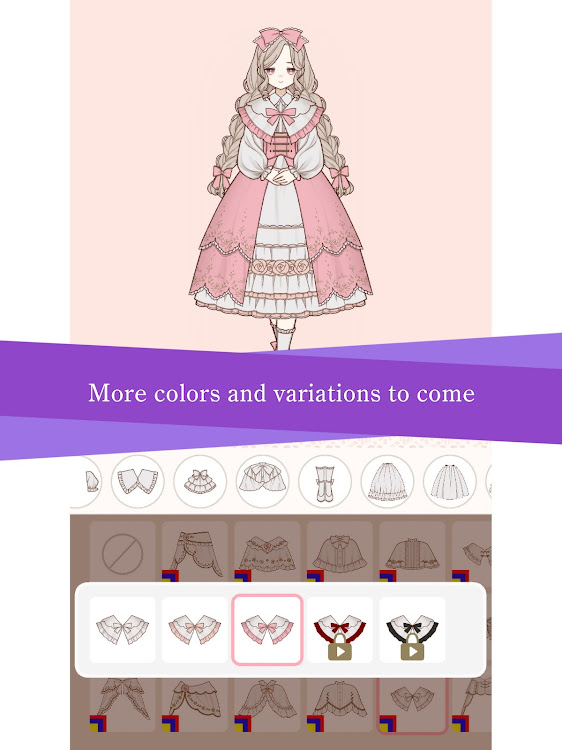 #6. Myriad dresses -Dress Create (Android) By: Inline planning Co., Ltd.