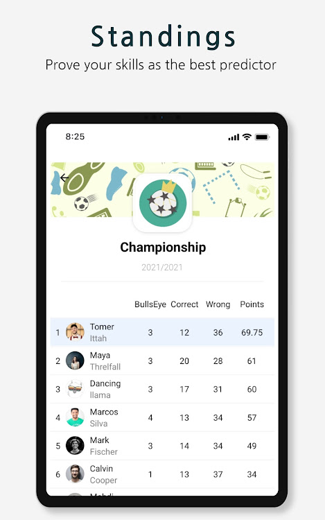 #9. Tiko: Soccer Predictor (Android) By: Tomer Ittah