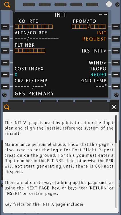 #2. A320 CFDS Maintenance Trainer (Android) By: ERMSims