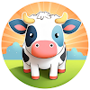 Nine Cows: Animal Merge icon