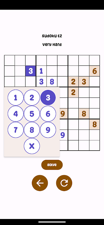 #3. Sudoku EZ (Android) By: hack2s