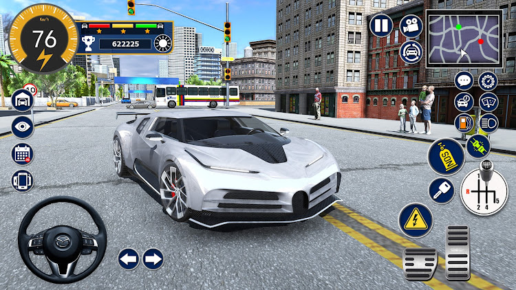 #2. Super Car Games 3D Simulator (Android) By: Trioz Studio